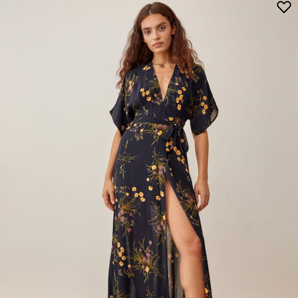 Reformation Winslow Maxi Dress in Mademoiselle